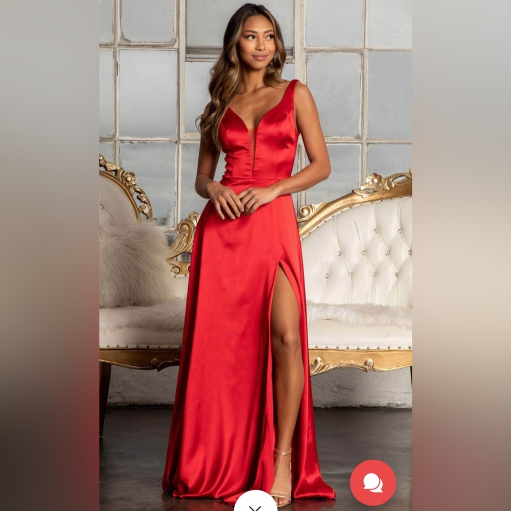 Red Evening Gown